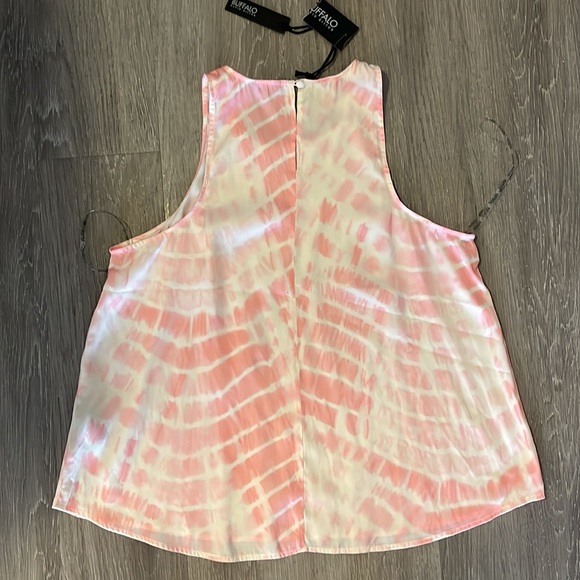 Jolie Tie Dye Satin Tank by Buffalo - Picture 3 of 4